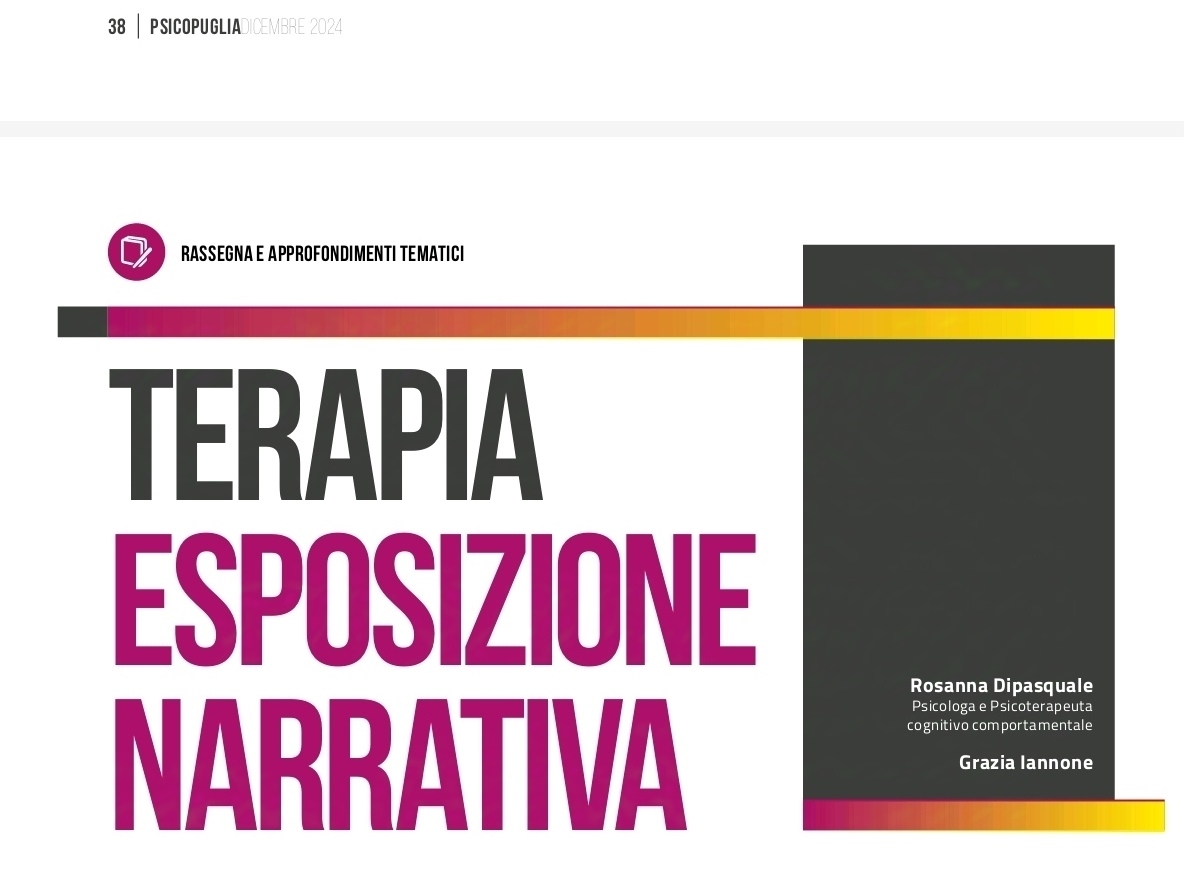 Terapia Esposizione Narrativa